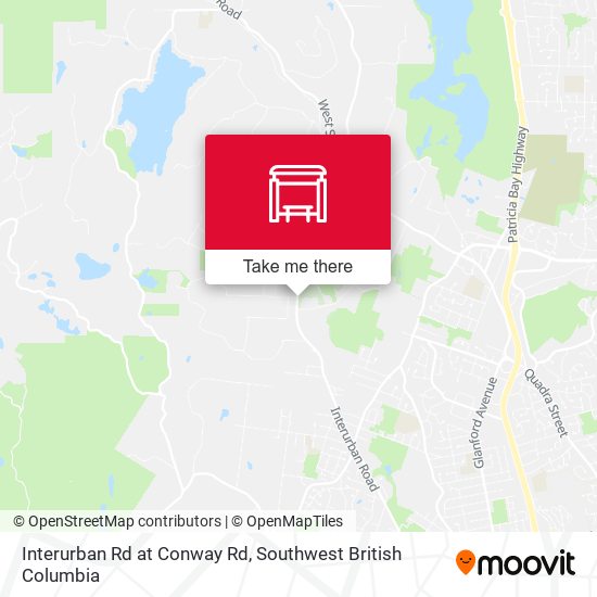 Interurban Rd at Conway Rd map