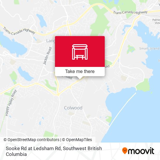 Sooke Rd at Ledsham Rd map