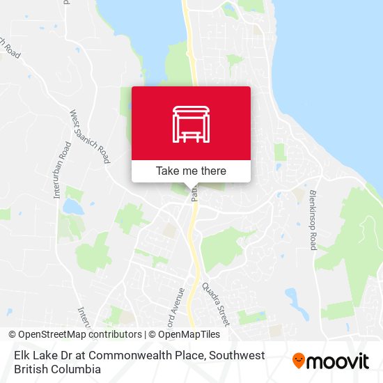 Elk Lake Dr at Commonwealth Place map