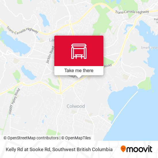 Kelly Rd at Sooke Rd map