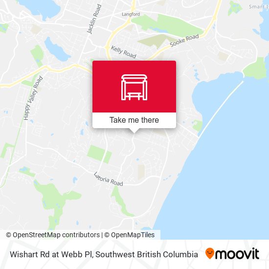 Wishart Rd at Webb Pl map
