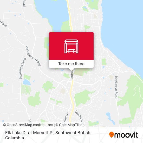 Elk Lake Dr at Marsett Pl map