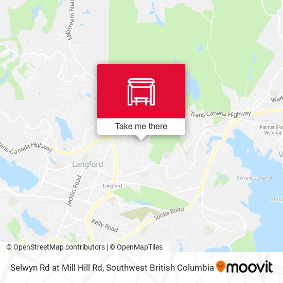 Selwyn Rd at Mill Hill Rd map