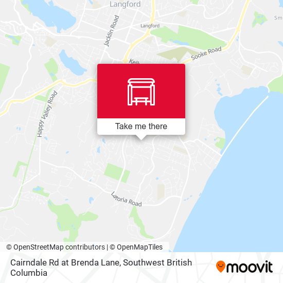 Cairndale Rd at Brenda Lane map