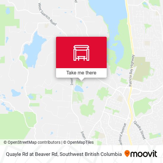 Quayle Rd at Beaver Rd map