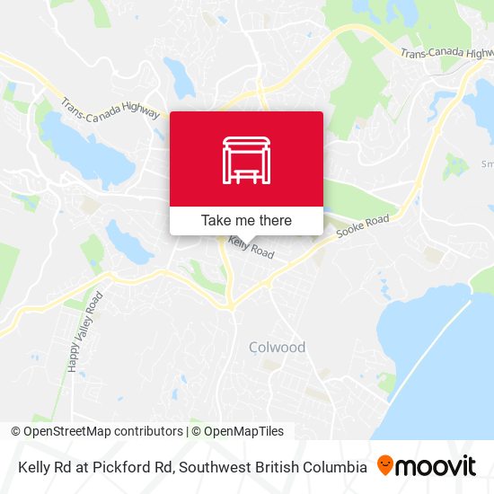 Kelly Rd at Pickford Rd map