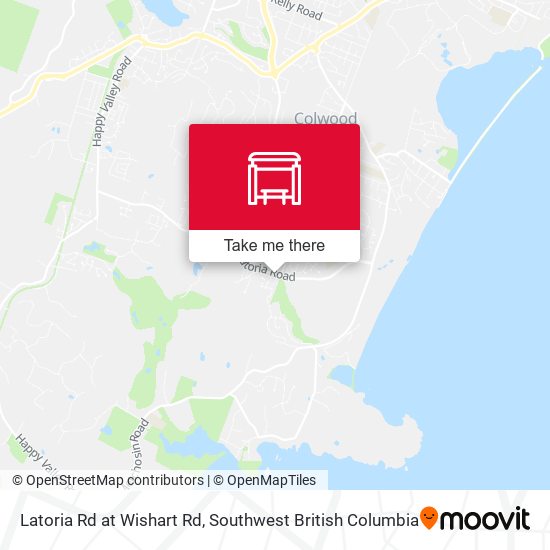 Latoria Rd at Wishart Rd map