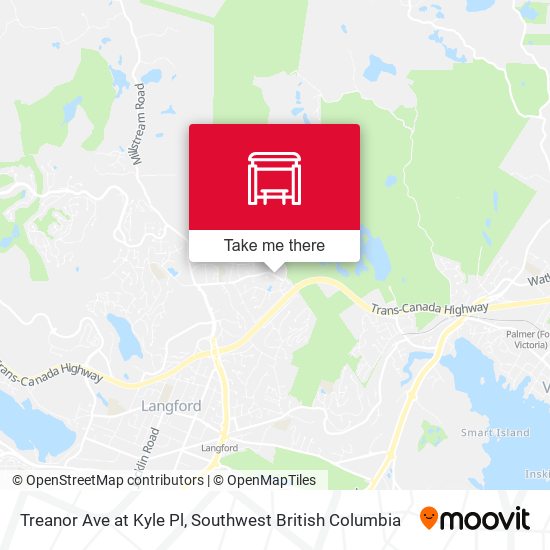 Treanor Ave at Kyle Pl map