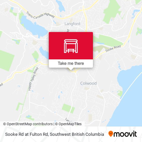 Sooke Rd at Fulton Rd plan