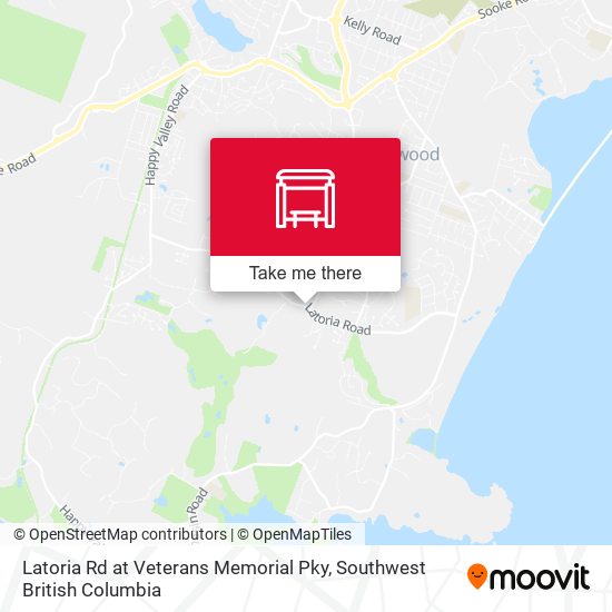 Latoria Rd at Veterans Memorial Pky map
