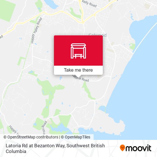 Latoria Rd at Bezanton Way plan