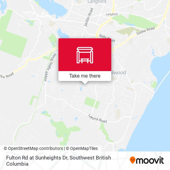 Fulton Rd at Sunheights Dr map