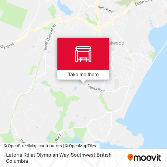 Latoria Rd at Olympian Way plan