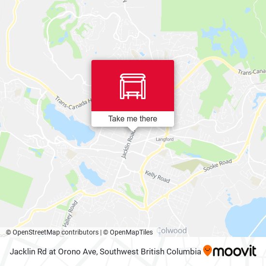 Jacklin Rd at Orono Ave map