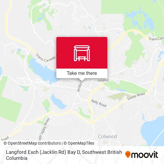 Langford Exch (Jacklin Rd) Bay D map