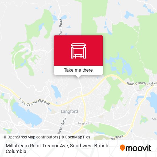 Millstream Rd at Treanor Ave map