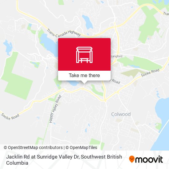 Jacklin Rd at Sunridge Valley Dr map