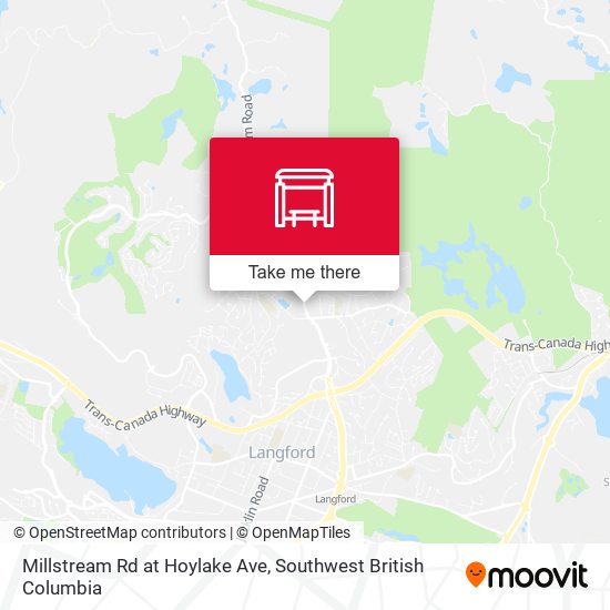 Millstream Rd at Hoylake Ave map