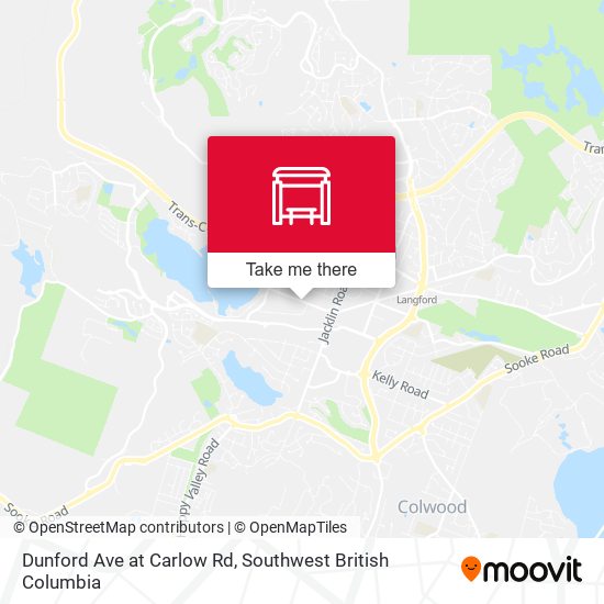 Dunford Ave at Carlow Rd map
