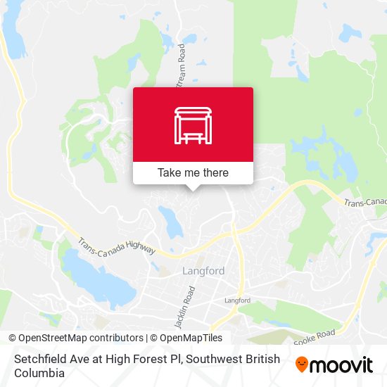 Setchfield Ave at High Forest Pl map