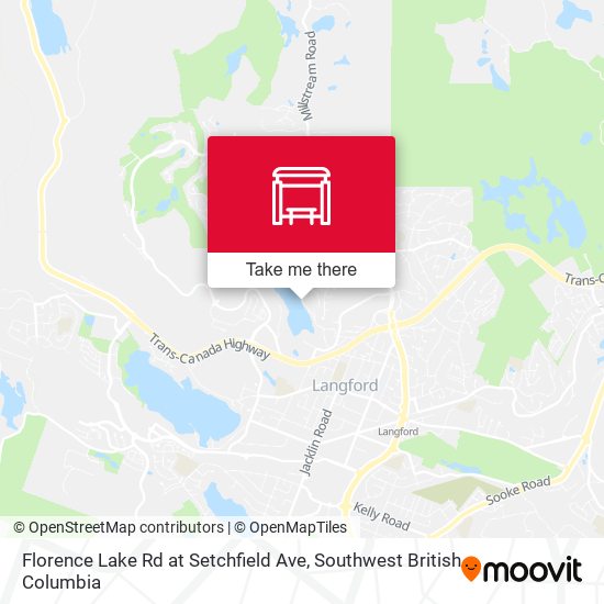 Florence Lake Rd at Setchfield Ave map