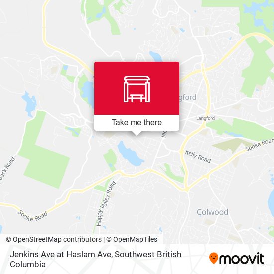 Jenkins Ave at Haslam Ave map