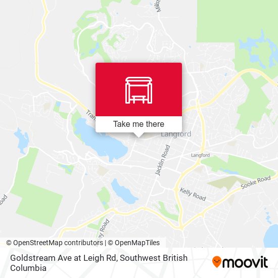 Goldstream Ave at Leigh Rd plan