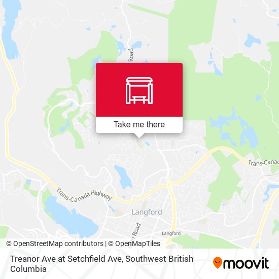 Treanor Ave at Setchfield Ave map