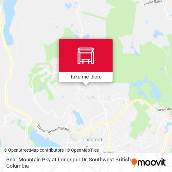 Bear Mountain Pky at Longspur Dr map