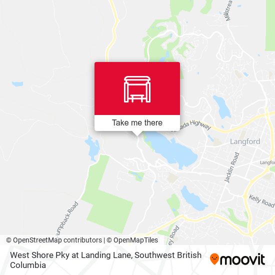 West Shore Pky at Landing Lane map