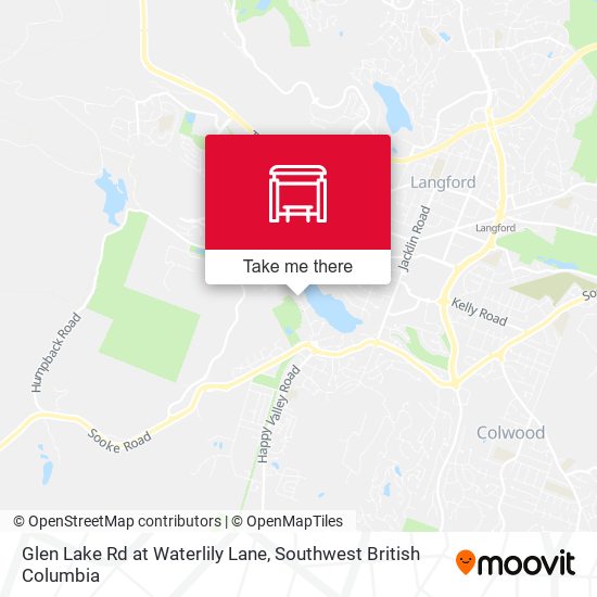 Glen Lake Rd at Waterlily Lane plan