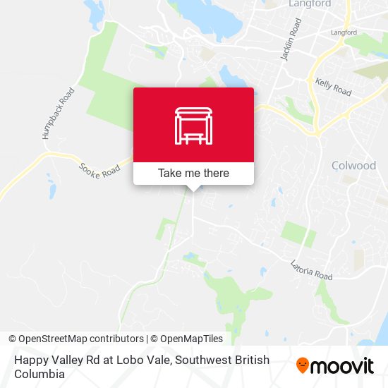 Happy Valley Rd at Lobo Vale map