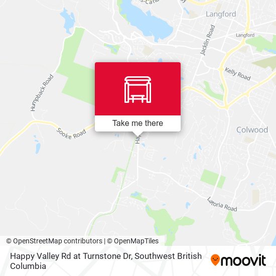 Happy Valley Rd at Turnstone Dr map