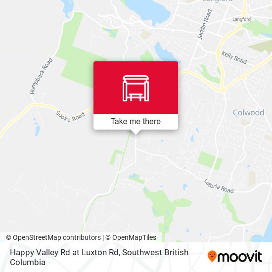 Happy Valley Rd at Luxton Rd plan