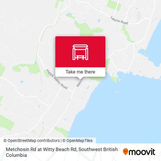 Metchosin Rd at Witty Beach Rd plan