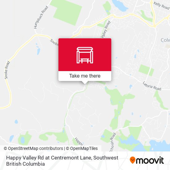 Happy Valley Rd at Centremont Lane map