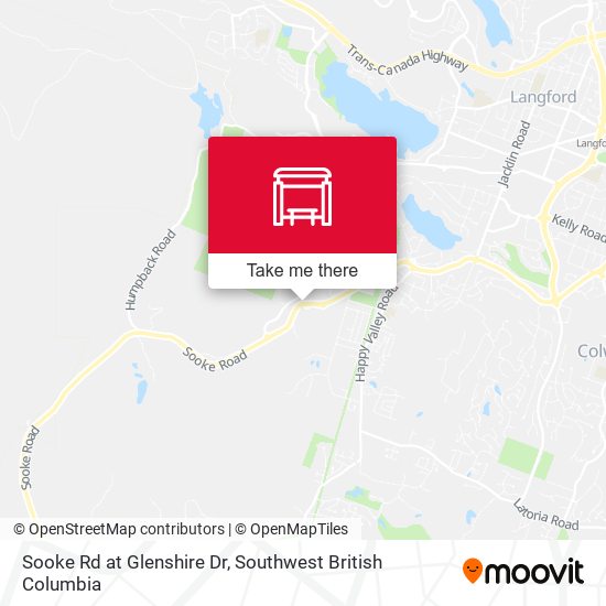 Sooke Rd at Glenshire Dr map