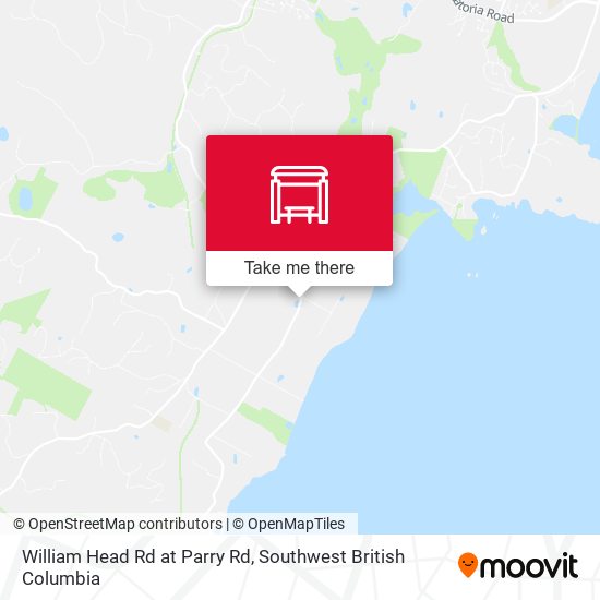 William Head Rd at Parry Rd map