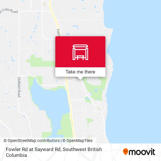Fowler Rd at Sayward Rd map