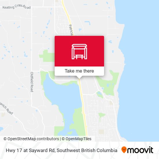 Hwy 17 at Sayward Rd plan