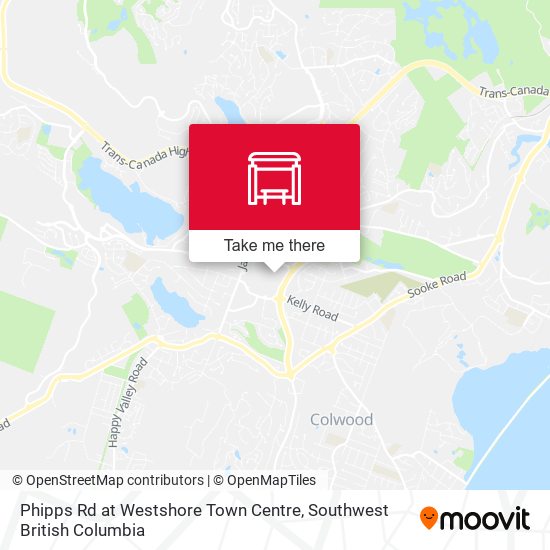 Phipps Rd at Westshore Town Centre map