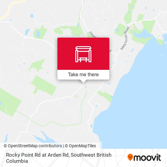 Rocky Point Rd at Arden Rd map