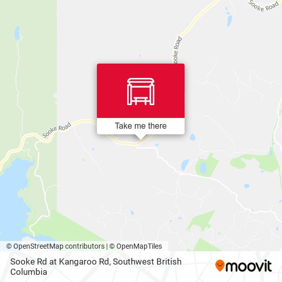 Sooke Rd at Kangaroo Rd map