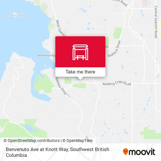 Benvenuto Ave at Knott Way plan