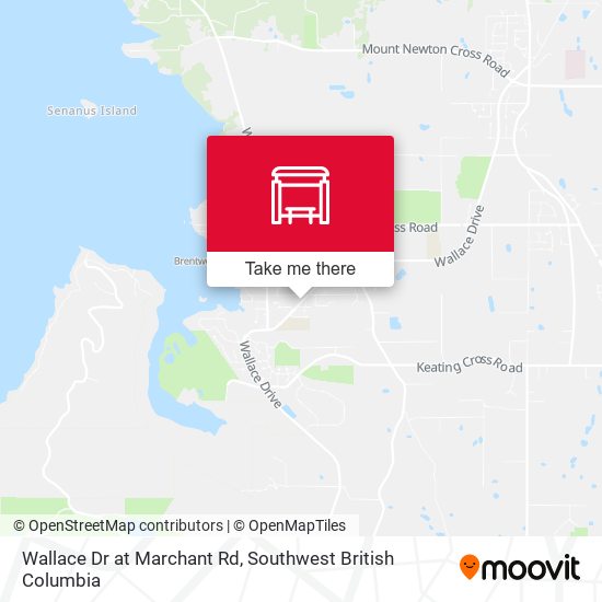 Wallace Dr at Marchant Rd map