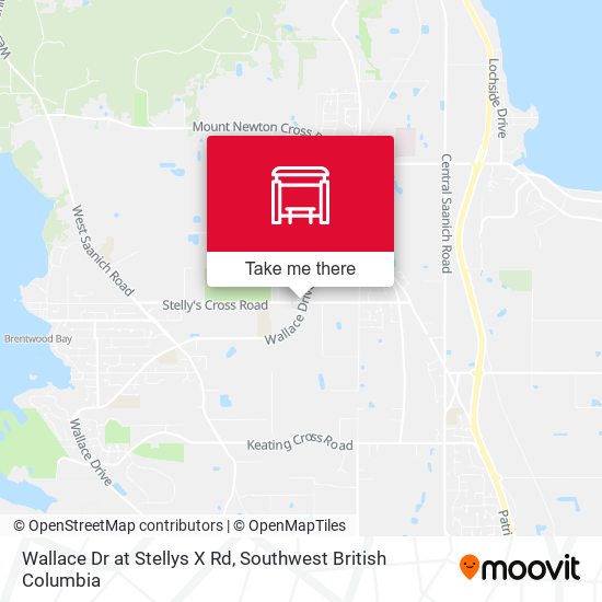 Wallace Dr at Stellys X Rd map