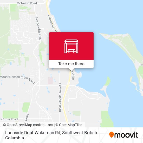 Lochside Dr at Wakeman Rd plan