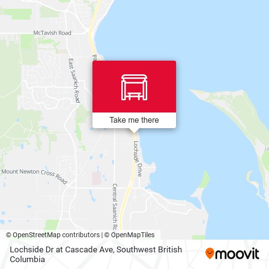 Lochside Dr at Cascade Ave plan
