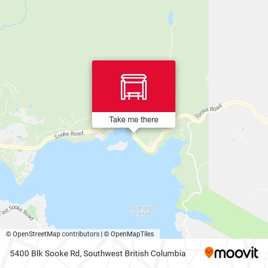 5400 Blk Sooke Rd map