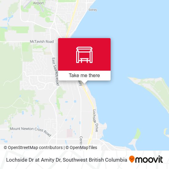 Lochside Dr at Amity Dr map